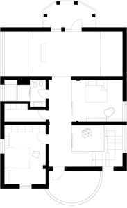 plan etaj 1 _ Casa Afumati