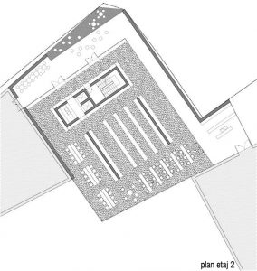 plan etaj 2 _ biblioteca teologie