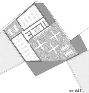 plan etaj 3 _ biblioteca teologie