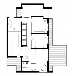 plan etaj _ Casa Mogosoaia