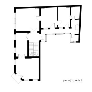 plan et 1 existent _ boutique hotel